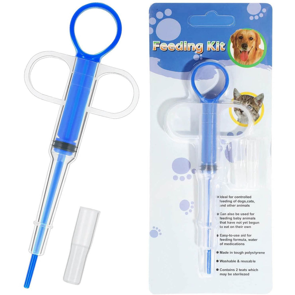 Lot de 2 : Pousse-comprimés pour animaux de compagnie