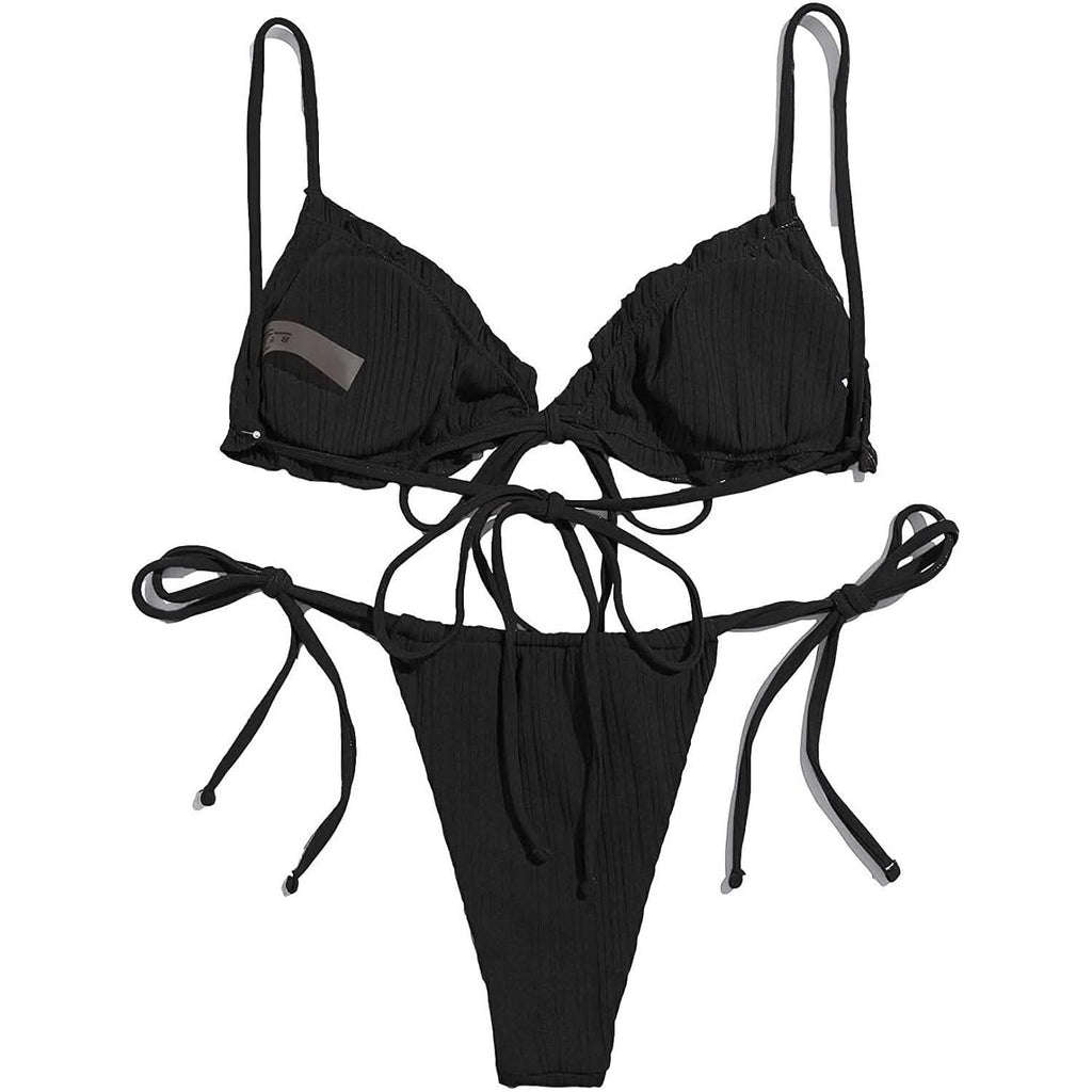 Ensemble 2 pièces : Maillot de bain brésilien string