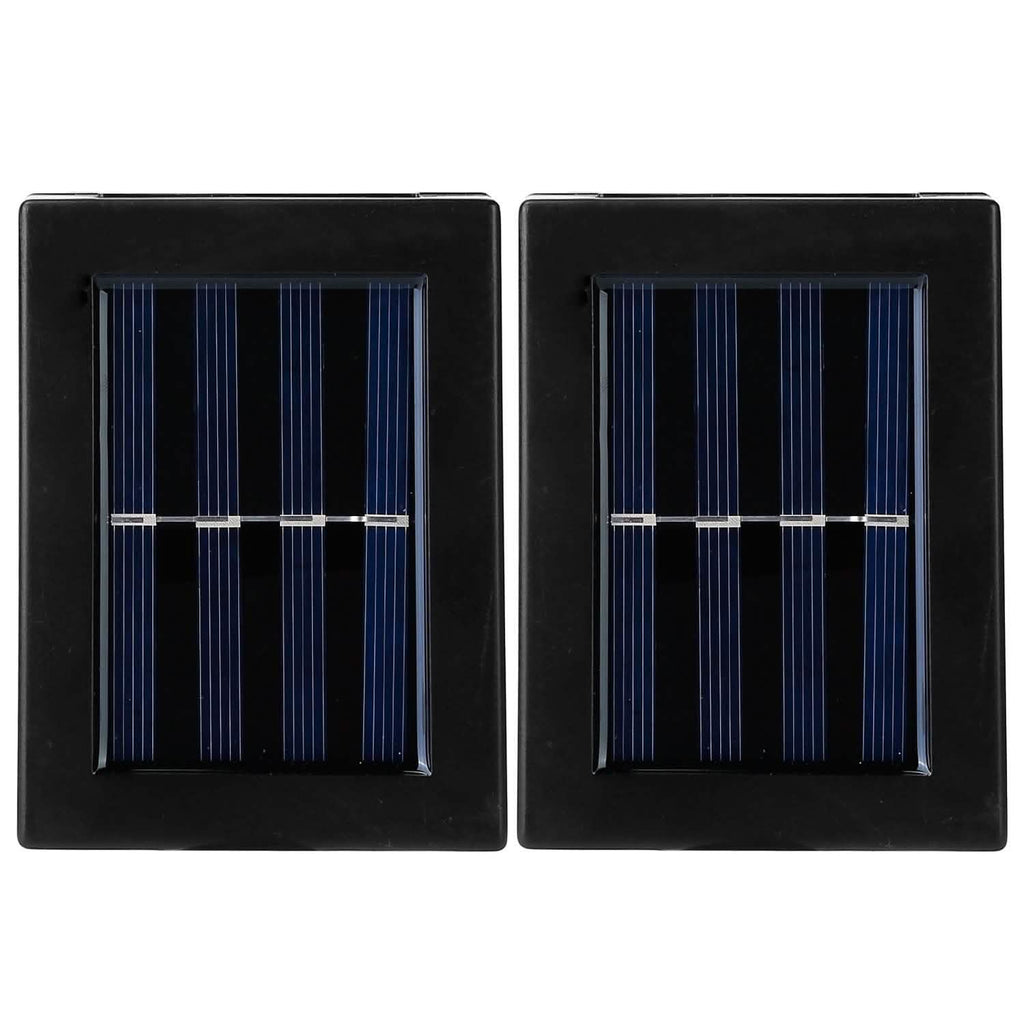 Lot de 2 : Lampes solaires d'extérieur pour terrasse