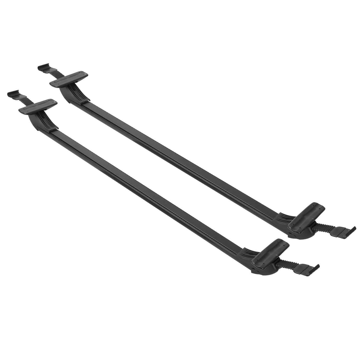 Ensemble de 2 barres de toit universelles de 110 cm/43 pouces pour voiture