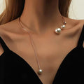 2 pièces : Collier chic géométrique pour femme