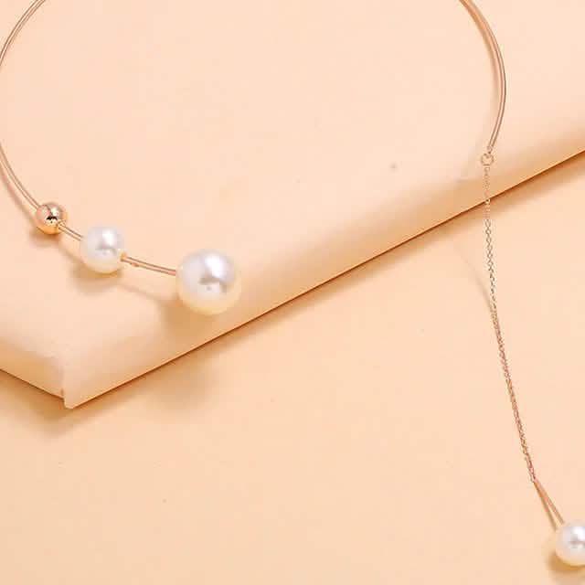 2 pièces : Collier chic géométrique pour femme