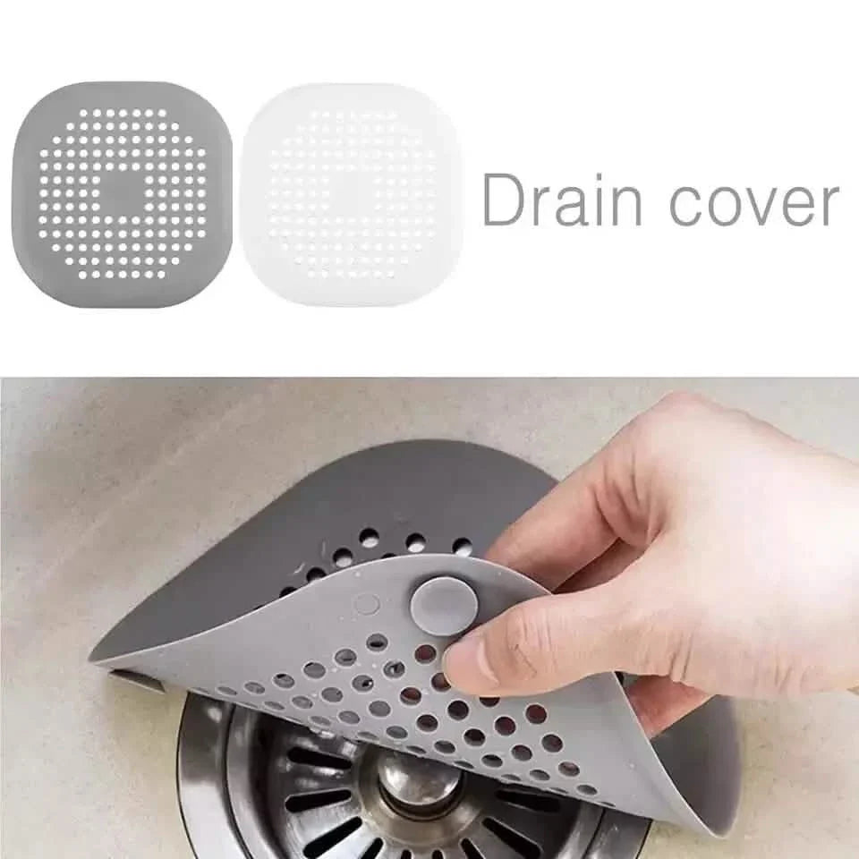 2 Pièces: Filtre de vidange pour lavabo, évier, baignoire, cuisine, receveur de douche, attrape-cheveux