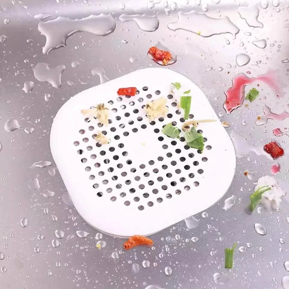 2 Pièces: Filtre de vidange pour lavabo, évier, baignoire, cuisine, receveur de douche, attrape-cheveux