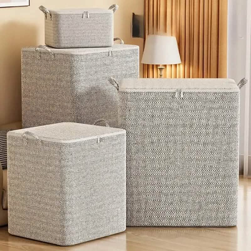 Boîte de rangement et de déménagement pour vêtements et couettes