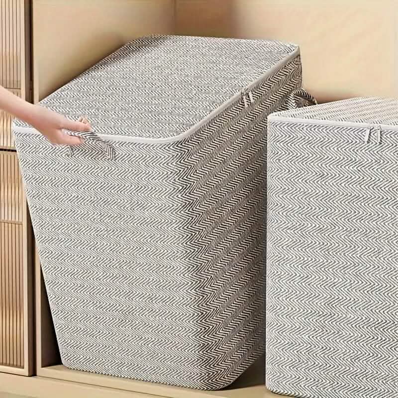 Boîte de rangement et de déménagement pour vêtements et couettes