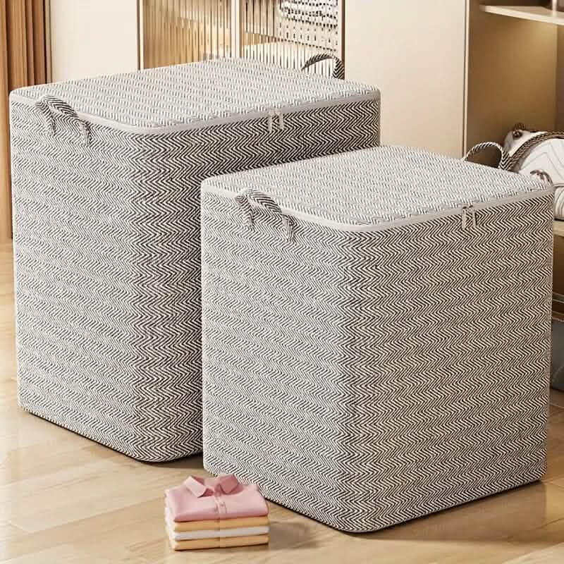 Boîte de rangement et de déménagement pour vêtements et couettes