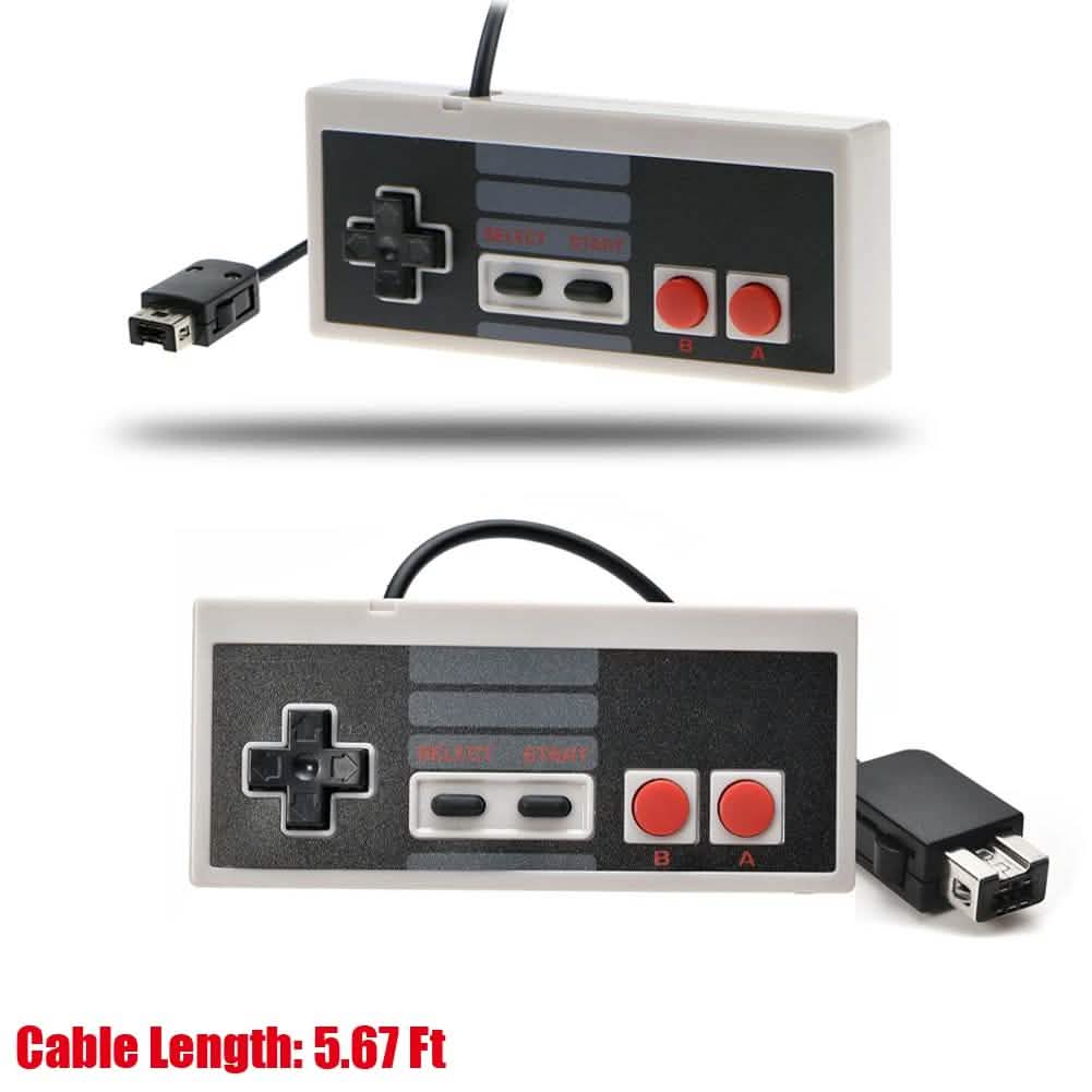 2 pièces : manette NES Classic Mini Edition avec câble d'extension de 1,8 m