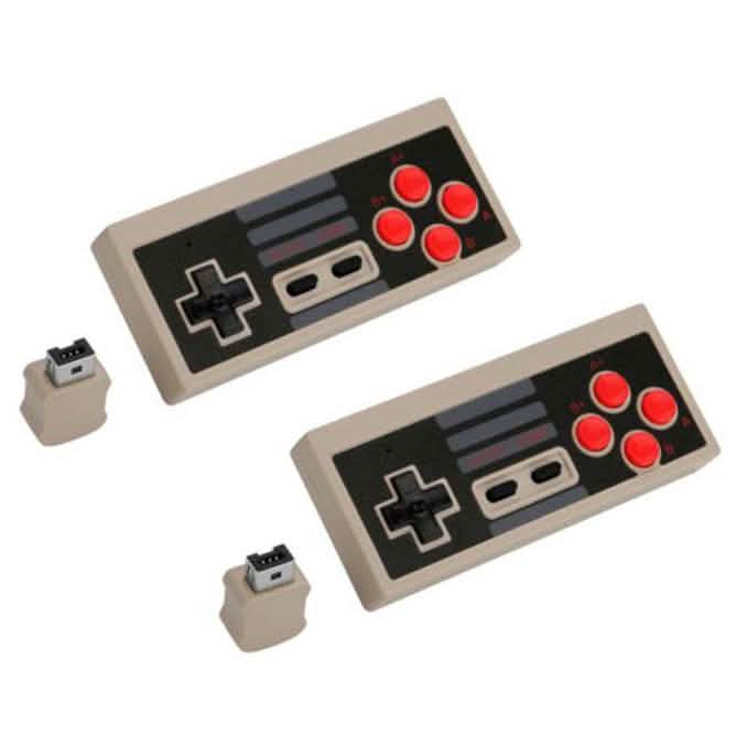 2 pièces : Télécommande de jeu sans fil pour console Nintendo NES Classic Edition