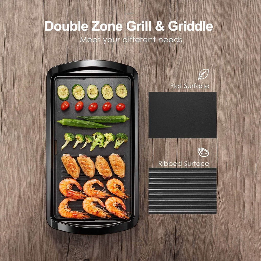 Plaque de cuisson électrique antiadhésive de 20 pouces