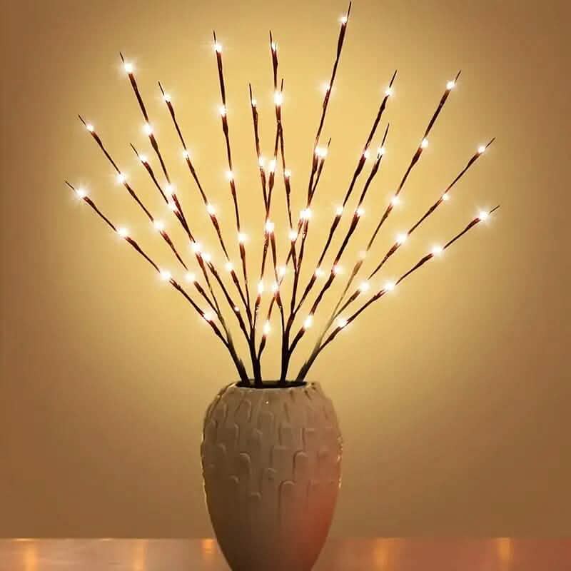 20 lumières LED de décoration d'intérieur en forme de branche