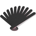 Lot de 20 : Limes à ongles professionnelles double face grain 100/180