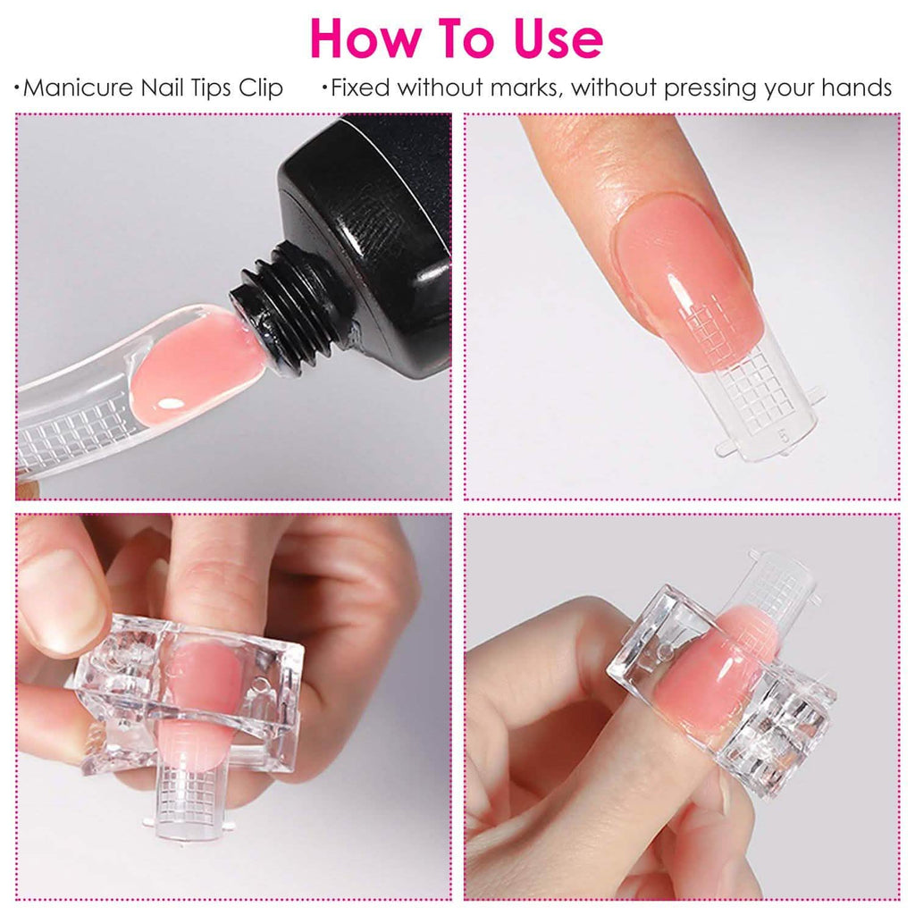 Paquet de 20 : Pinces pour capsules d'ongles