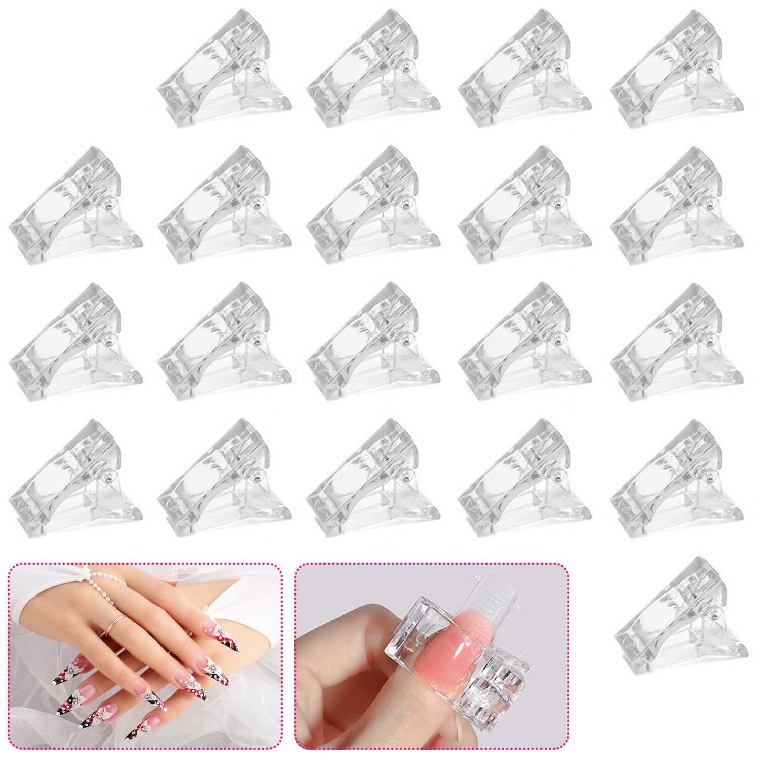 Paquet de 20 : Pinces pour capsules d'ongles