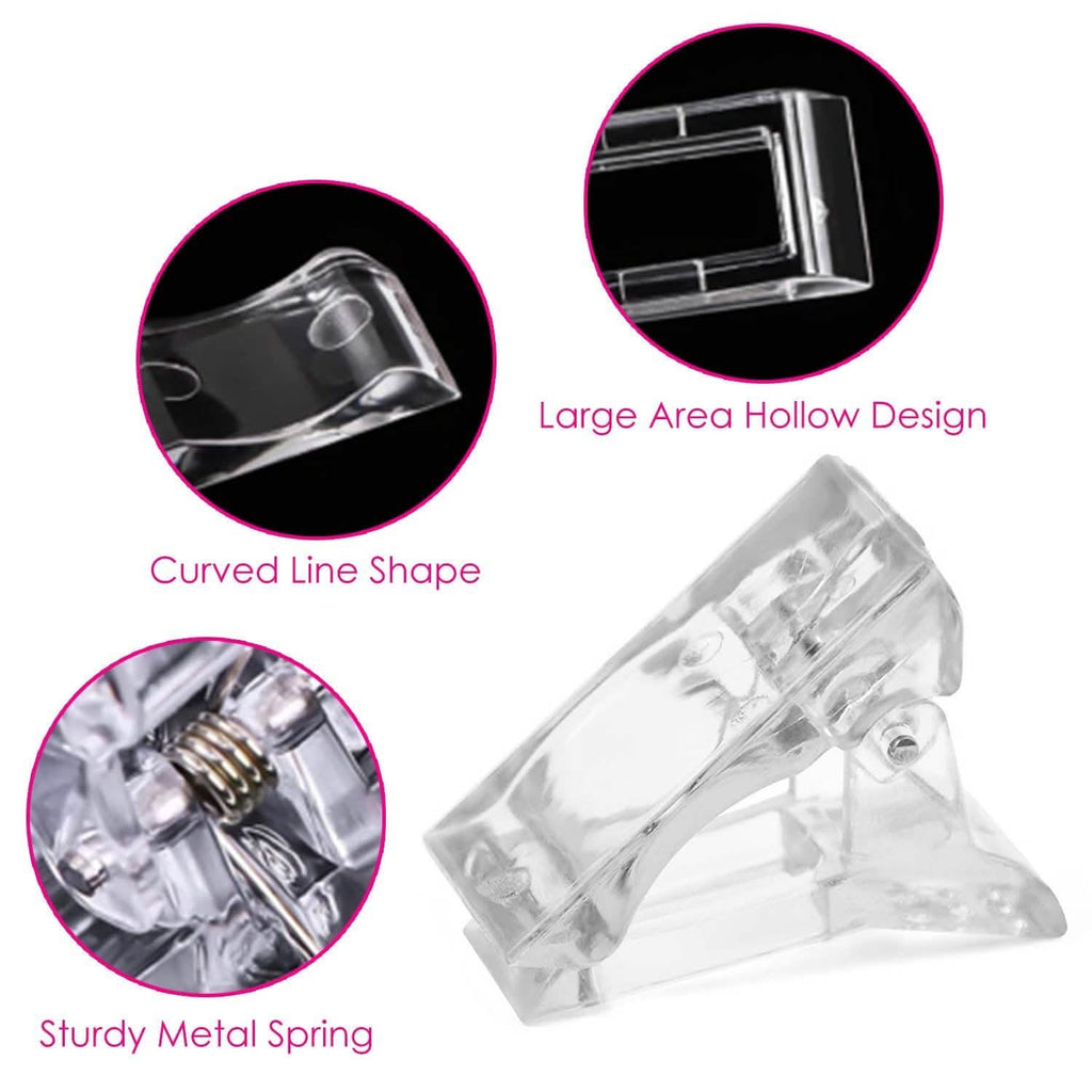 Paquet de 20 : Pinces pour capsules d'ongles