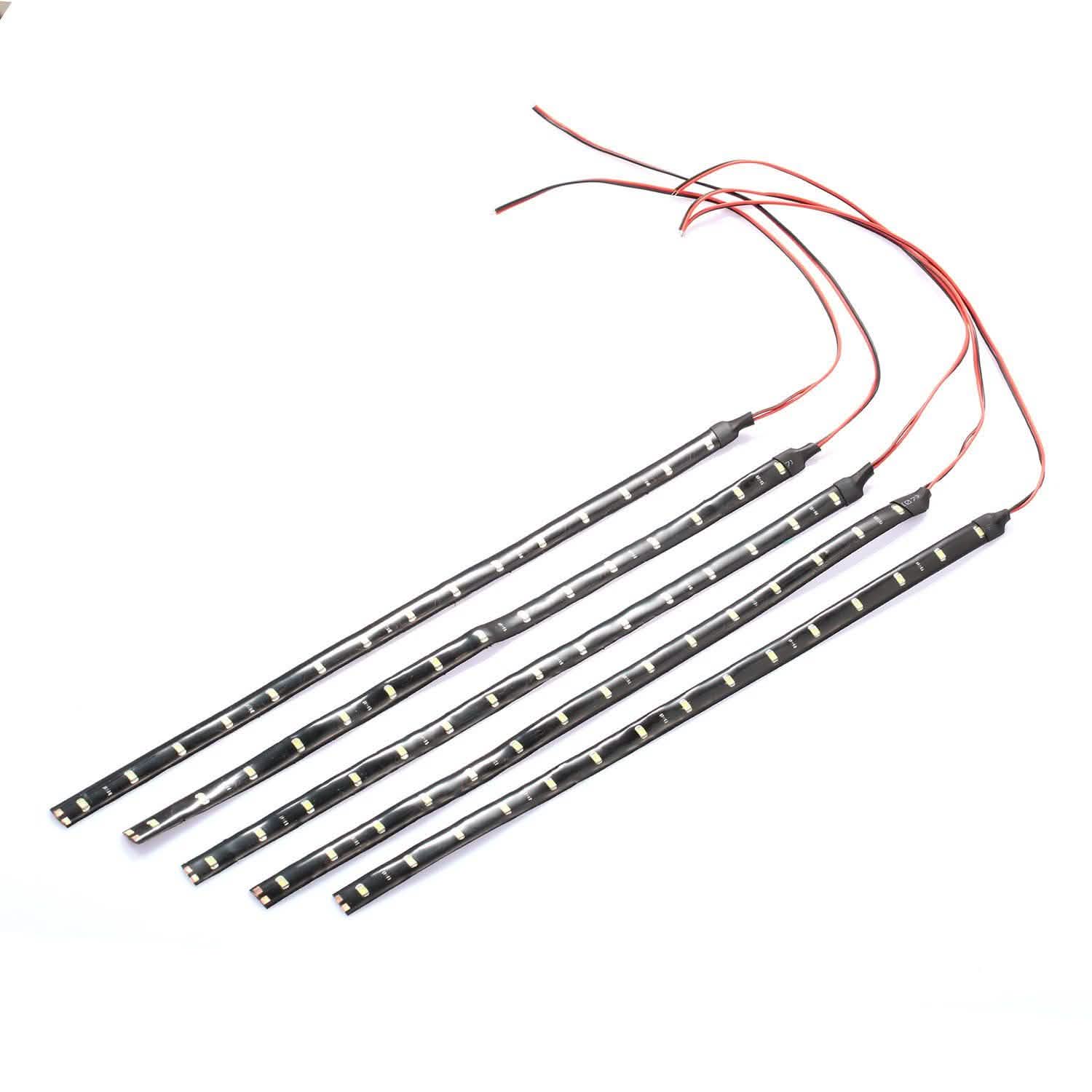 Lot de 20 : Bande lumineuse LED 12 V pour voiture