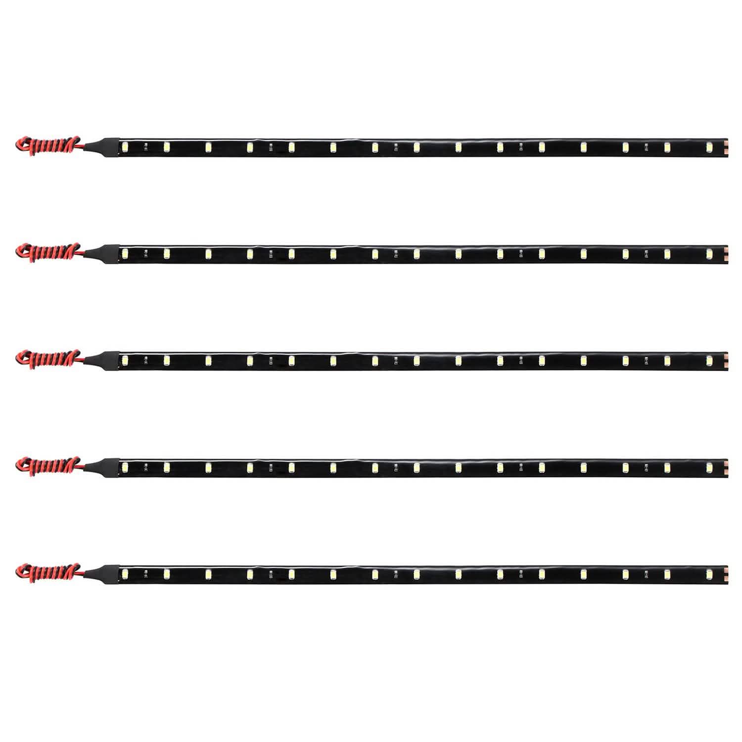 Lot de 20 : Bande lumineuse LED 12 V pour voiture