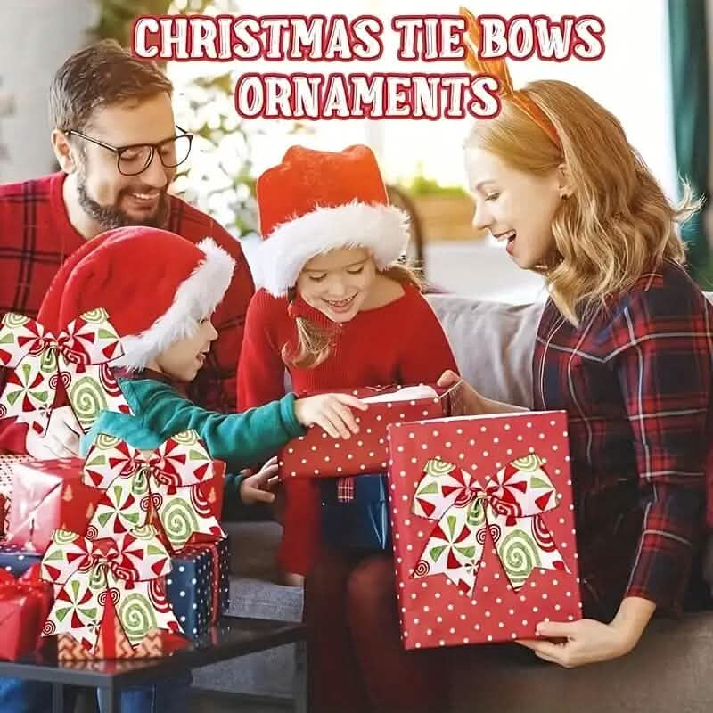 20 pièces : Nœuds décoratifs pour sapin de Noël