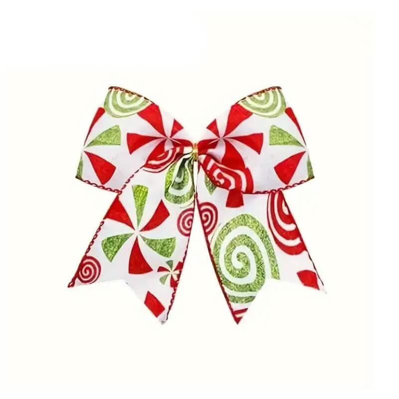 20 pièces : Nœuds décoratifs pour sapin de Noël