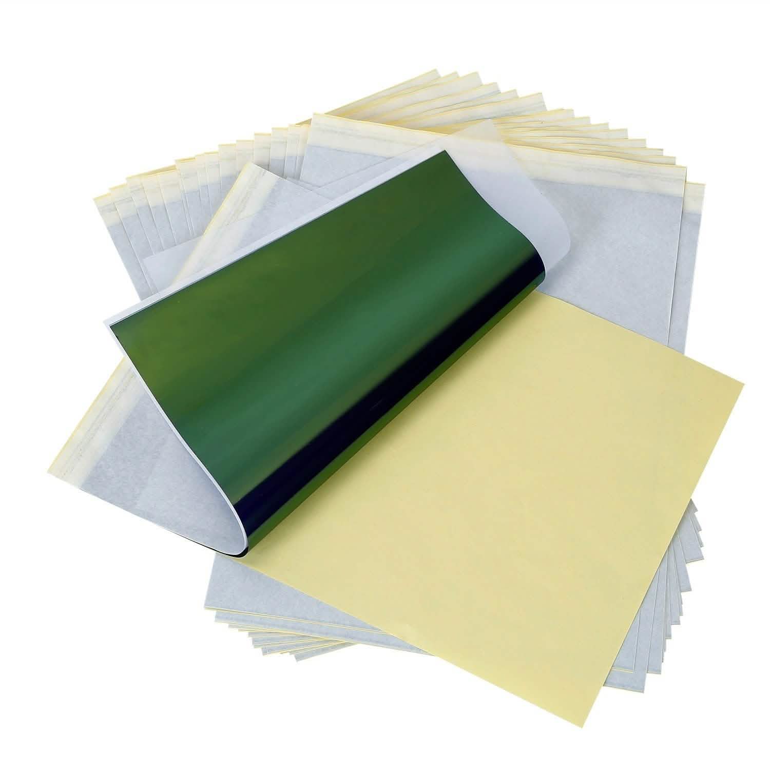 20 pièces : papier de transfert de tatouage 4 couches Kit de tatouage A4