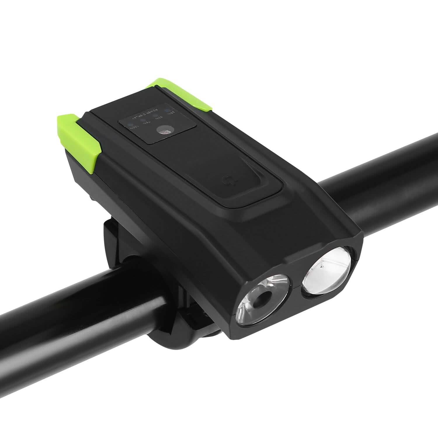 Phare avant de vélo 20000LM avec avertisseur sonore 120 dB