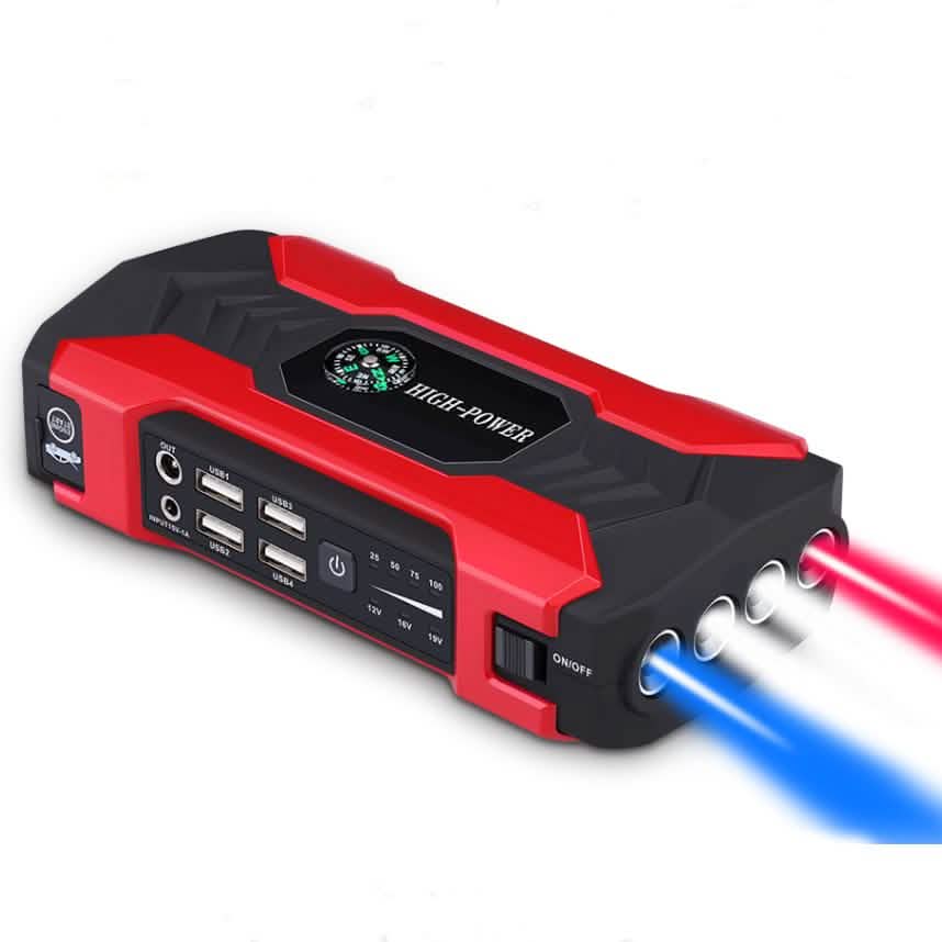Batterie externe 20000mAh pour démarrage de voiture 200-600A Chargeur portable Booster de voiture