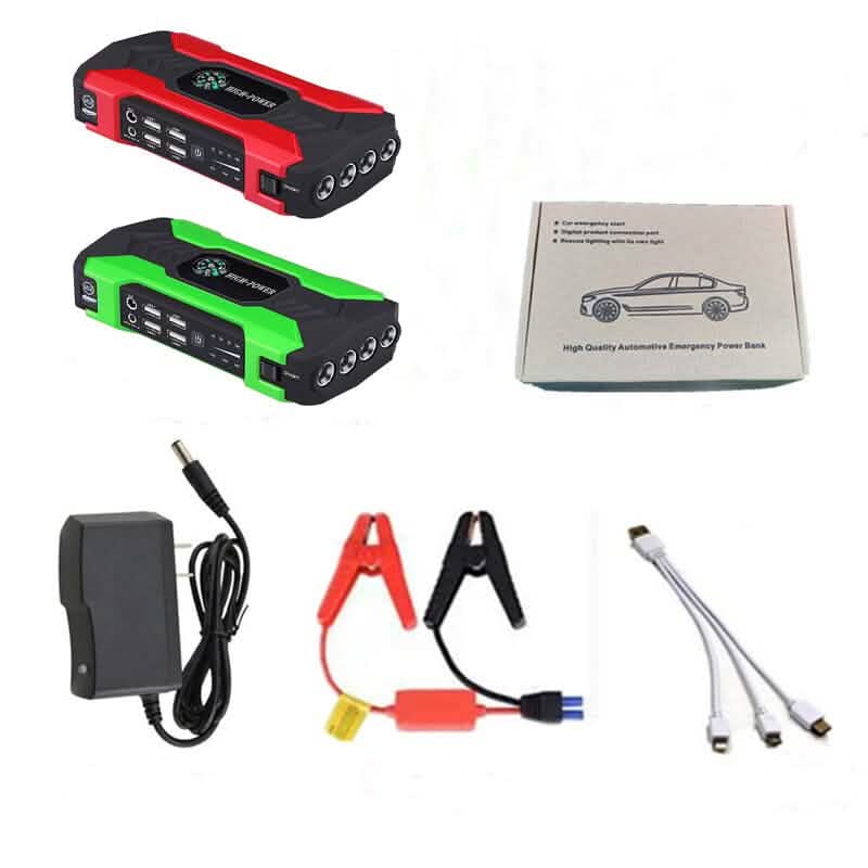 Batterie externe 20000mAh pour démarrage de voiture 200-600A Chargeur portable Booster de voiture