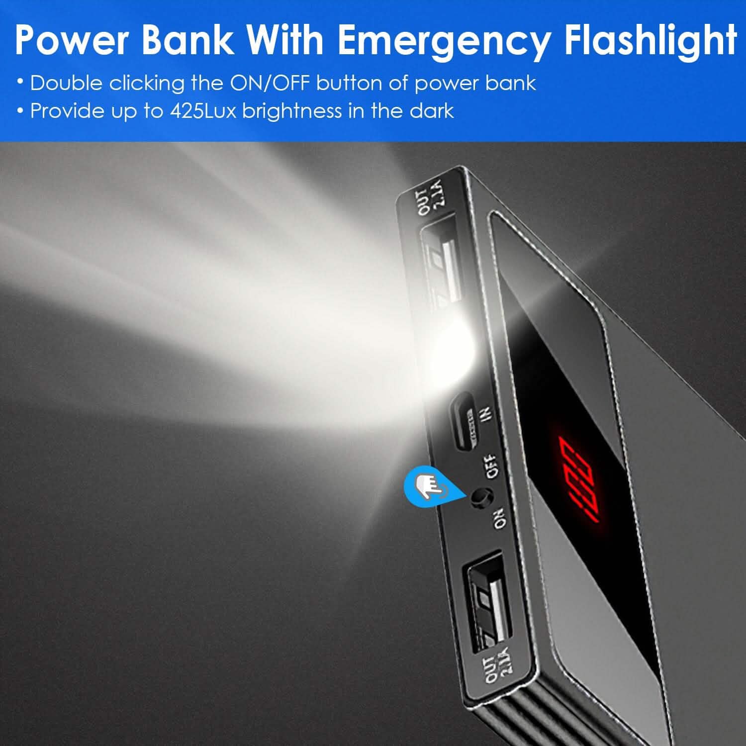 Batterie Externe Ultra-fine 20 000 mAh