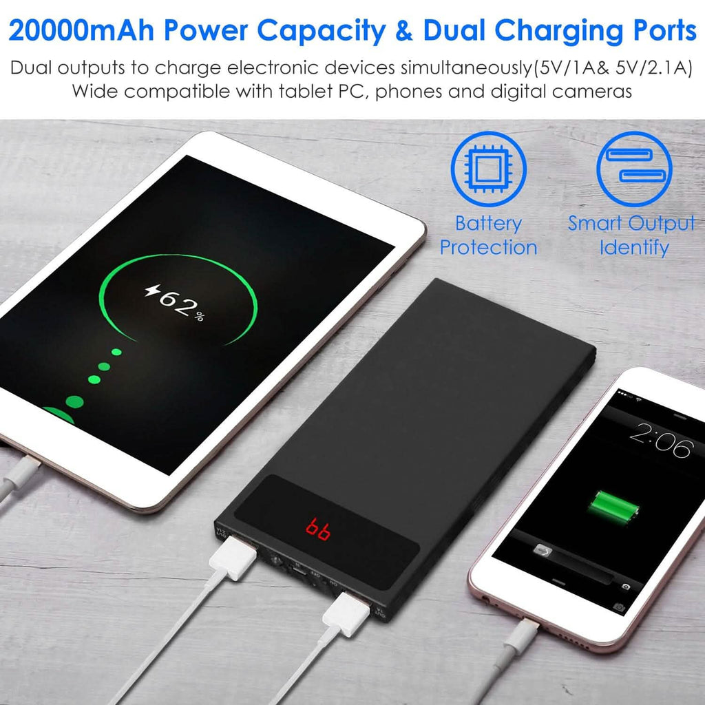 Batterie Externe Ultra-fine 20 000 mAh