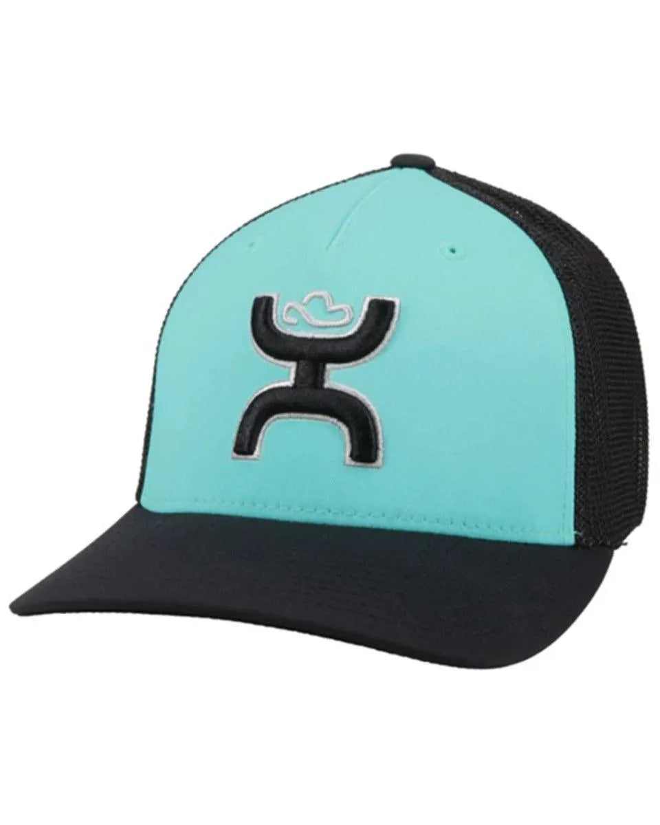 HOOey Coach (Turquoise/Noir) - Casquette Trucker