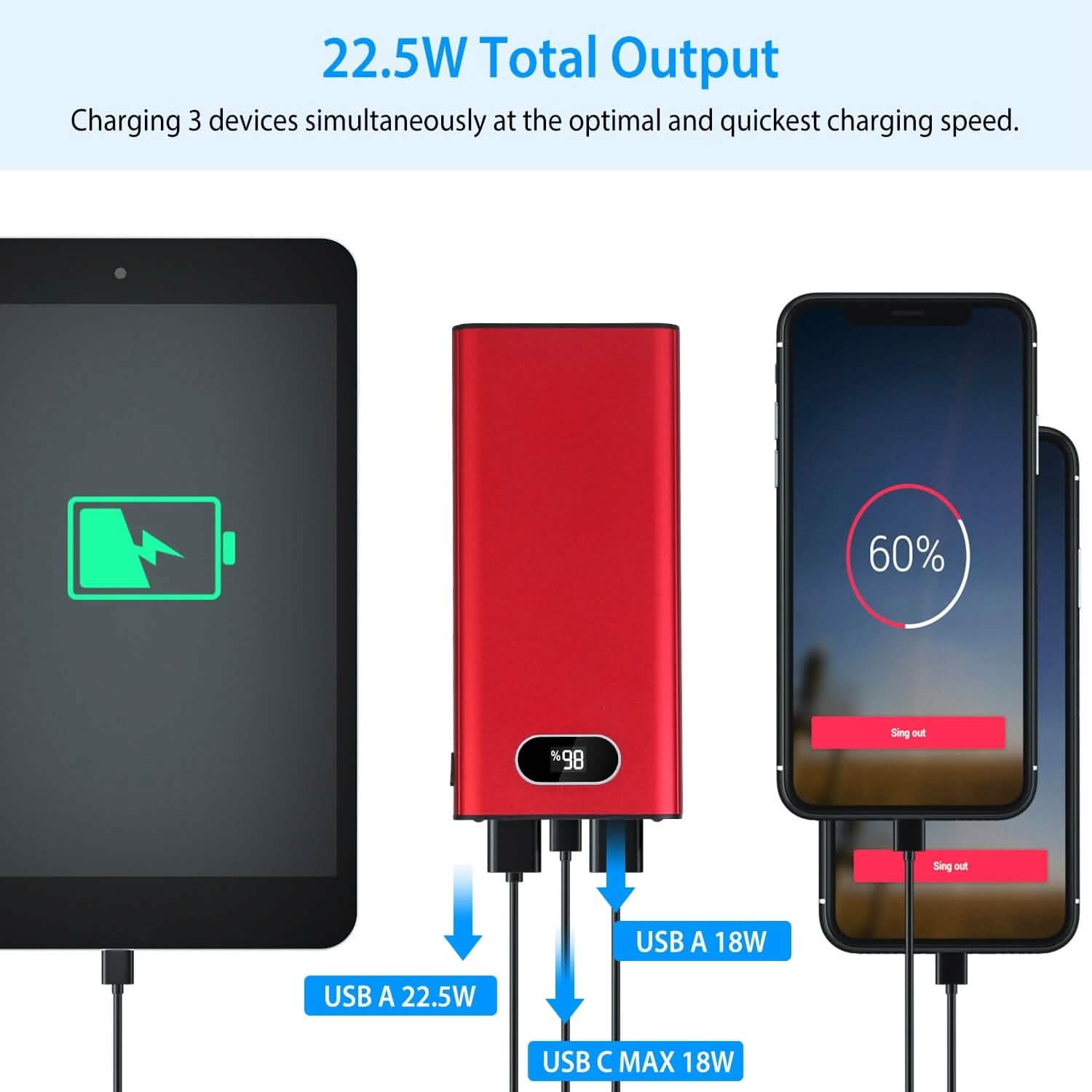 Batterie externe 2000 mAh