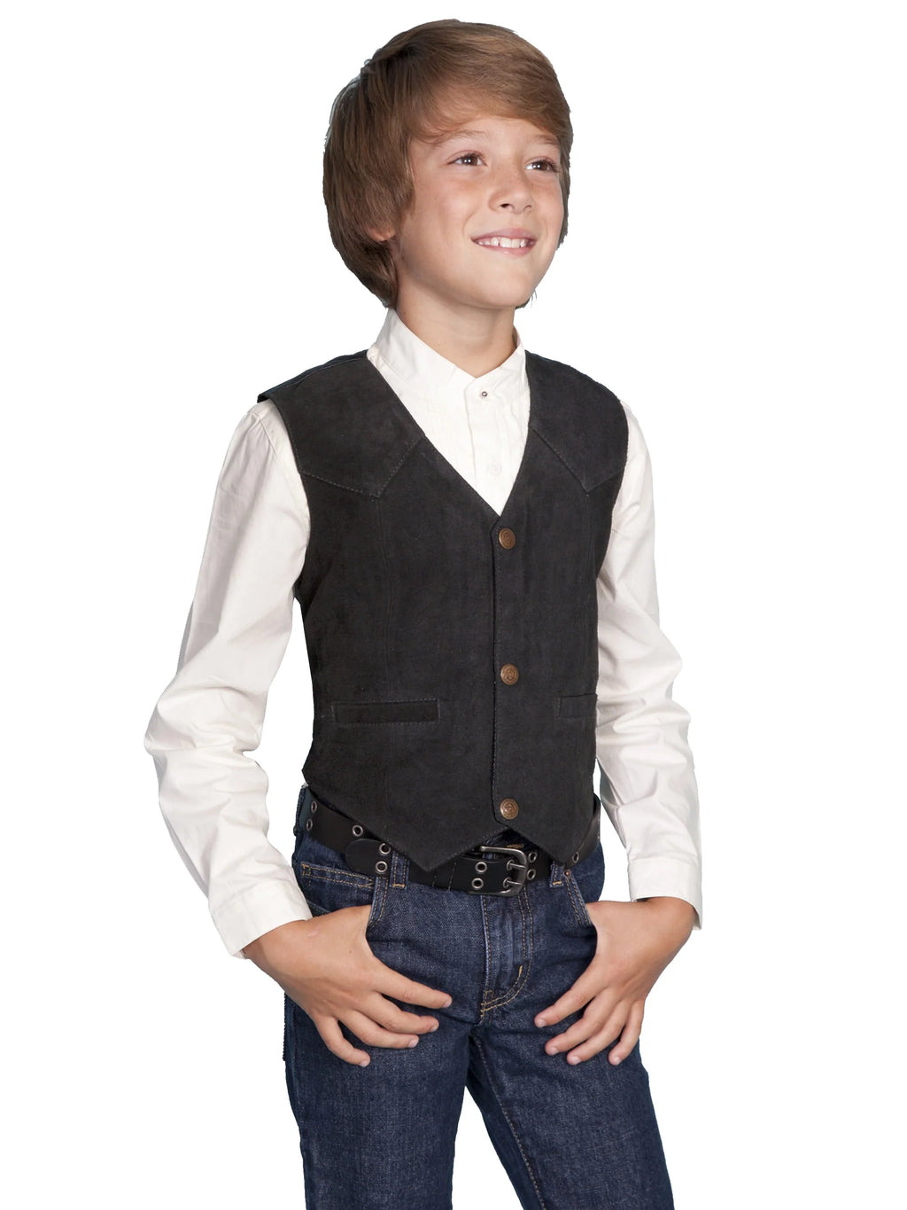 Scully Colt (2002 Boar Suede) – Gilet Enfant