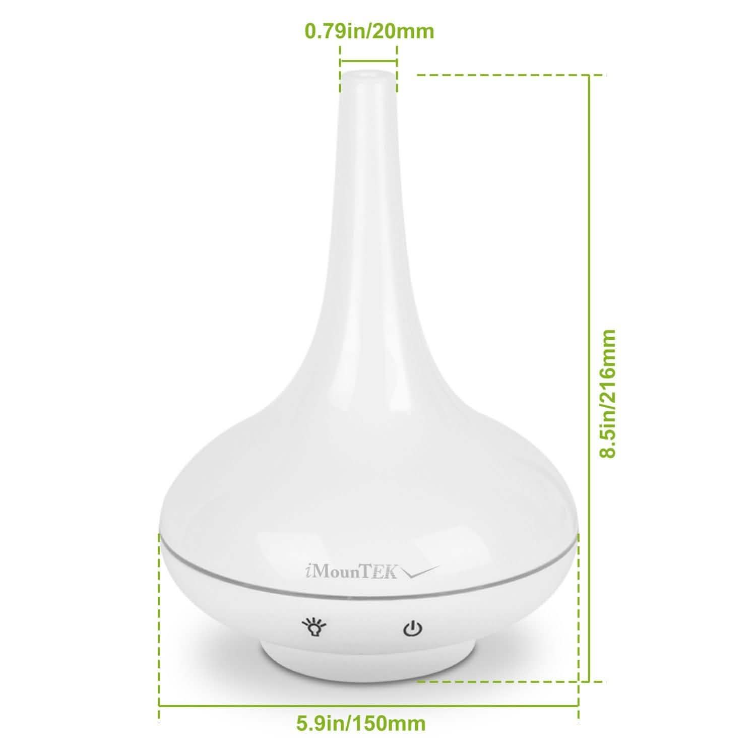 Humidificateur à brume froide ultrasonique 200 ml pour huiles essentielles