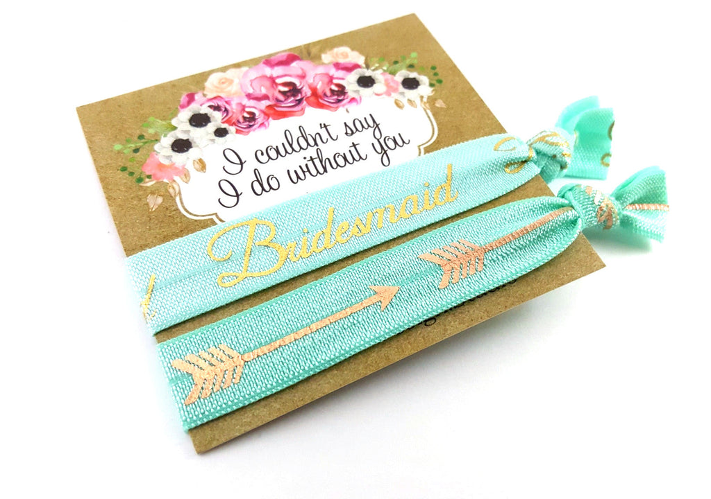Lot de chouchous pour demoiselle d'honneur ou témoin - Cadeau pour le cortège de mariage