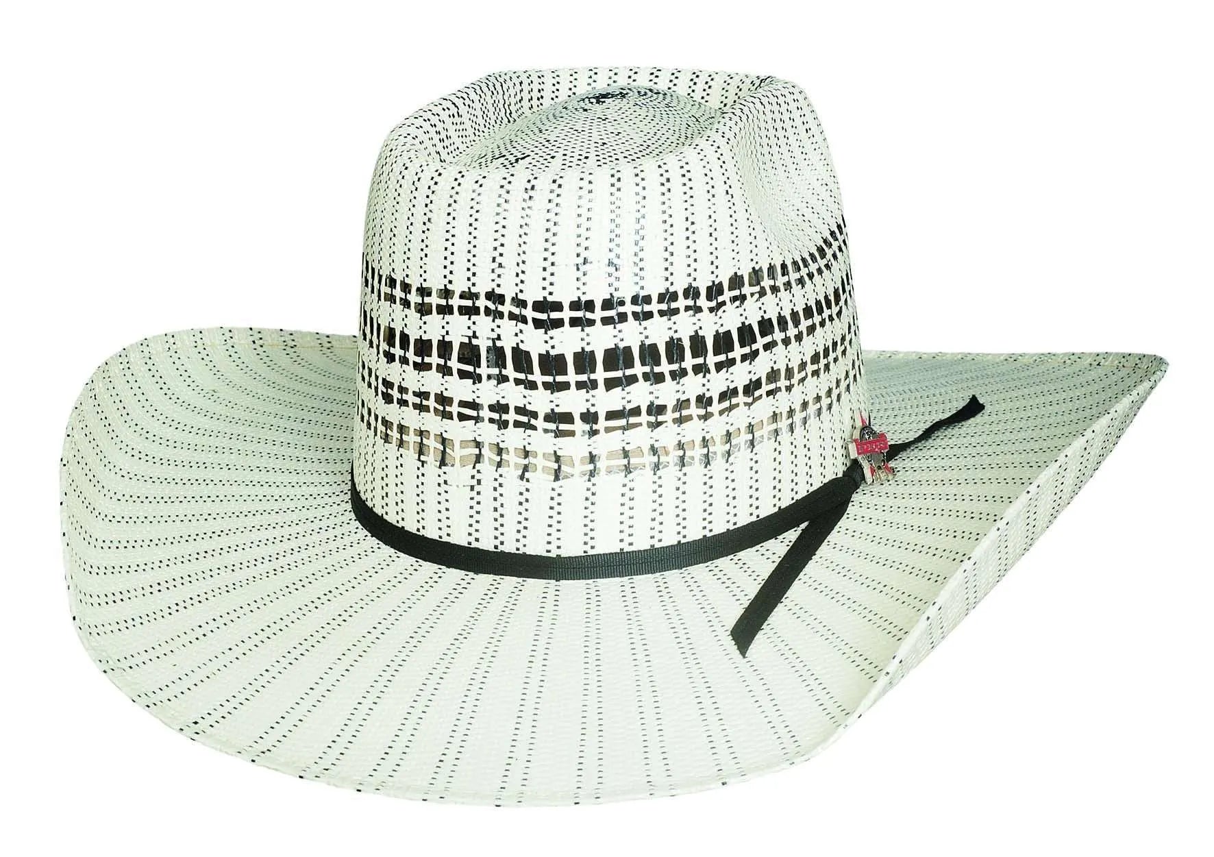 Chapeau de cowboy en paille Bullhide Keep Ridin' 25X
