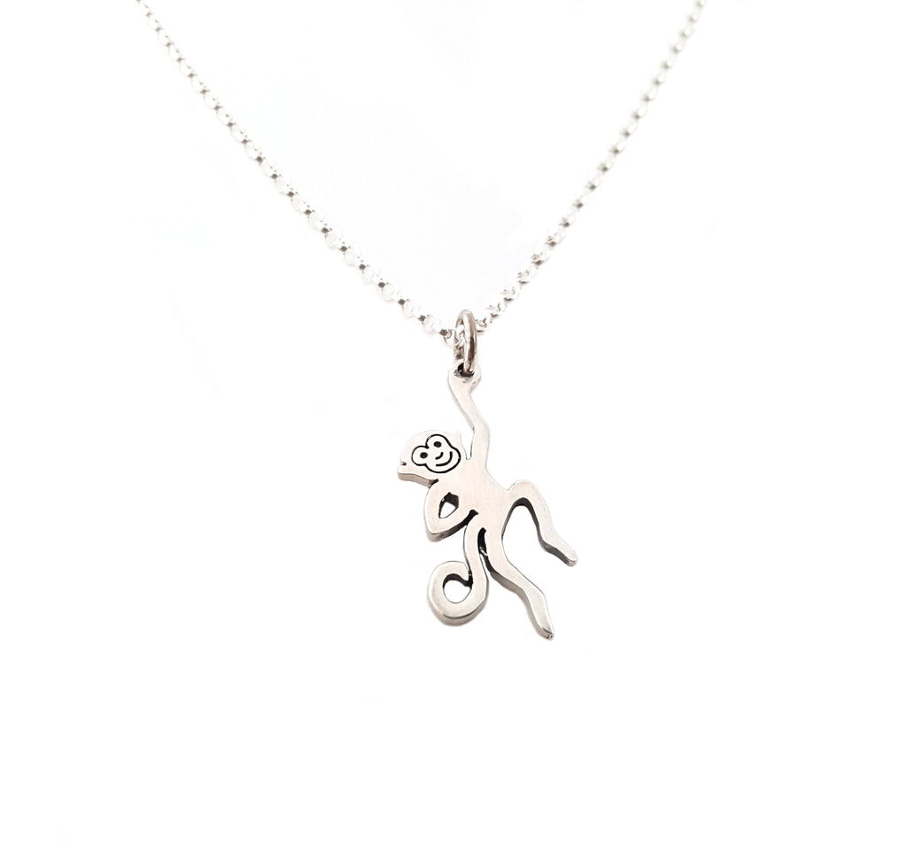 Collier Singe en Argent Sterling