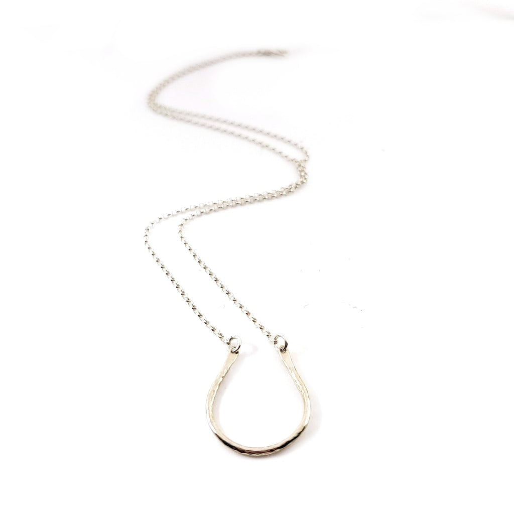 Collier Fer à Cheval – Bijou Porte-Bonheur en Argent Sterling