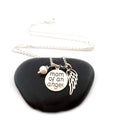 Collier Maman d'un ange - Bijoux en argent sterling - Mémorial de fausse couche