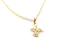 Collier Colibri en Or Rempli 14K