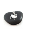 Collier bouledogue en argent sterling 925