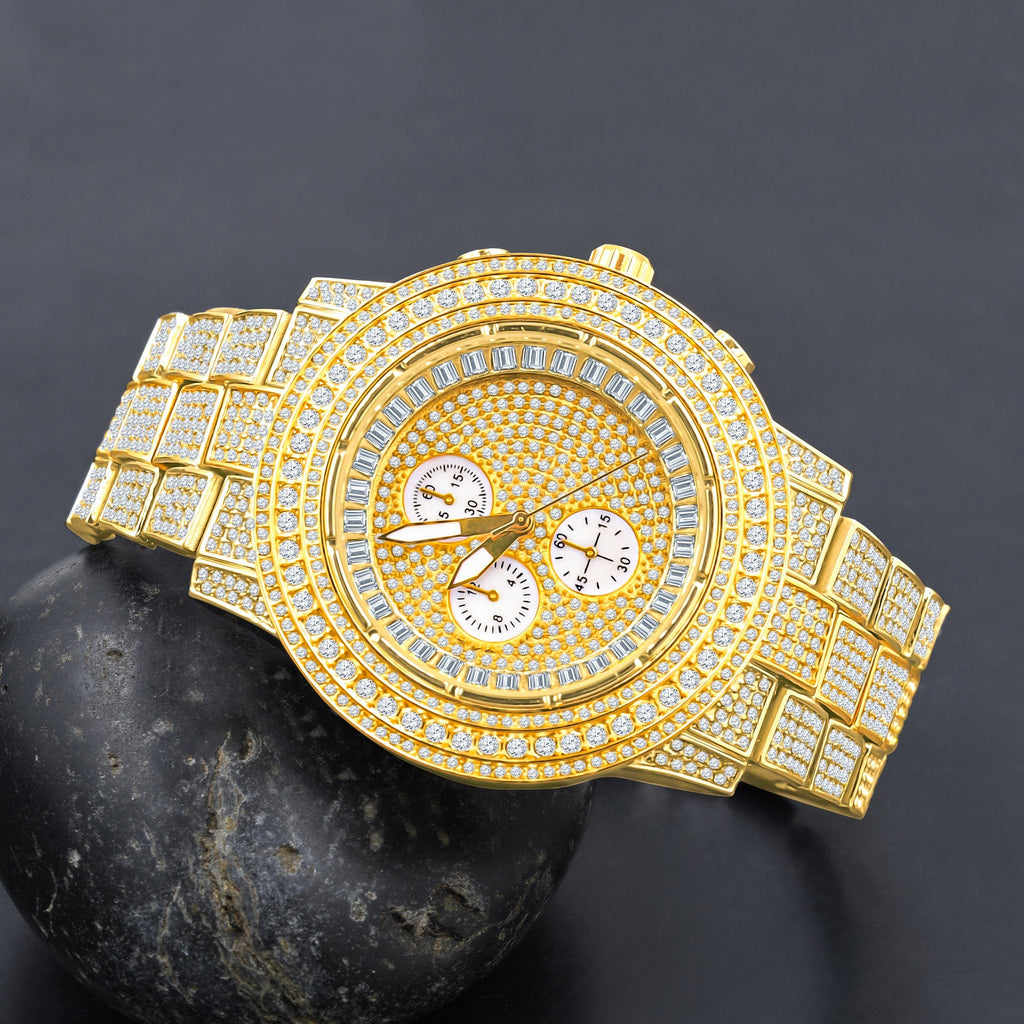 MONTRE MÉTAL HIP-HOP COMELY | 562762