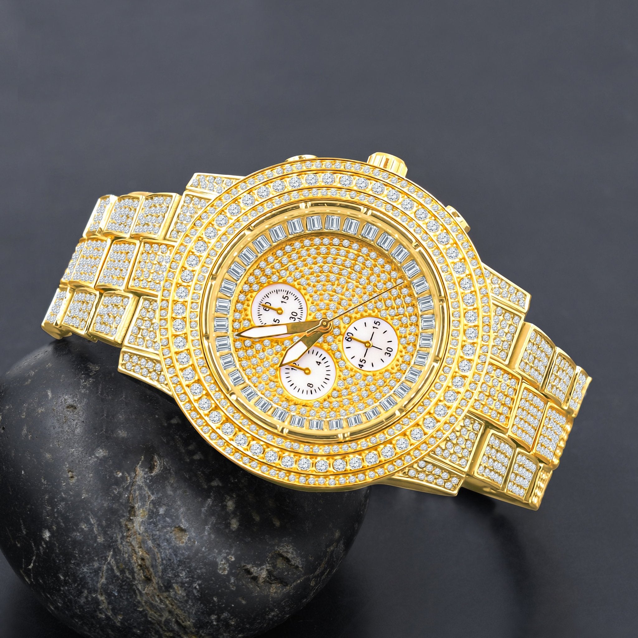 MONTRE MÉTAL HIP-HOP COMELY | 562762