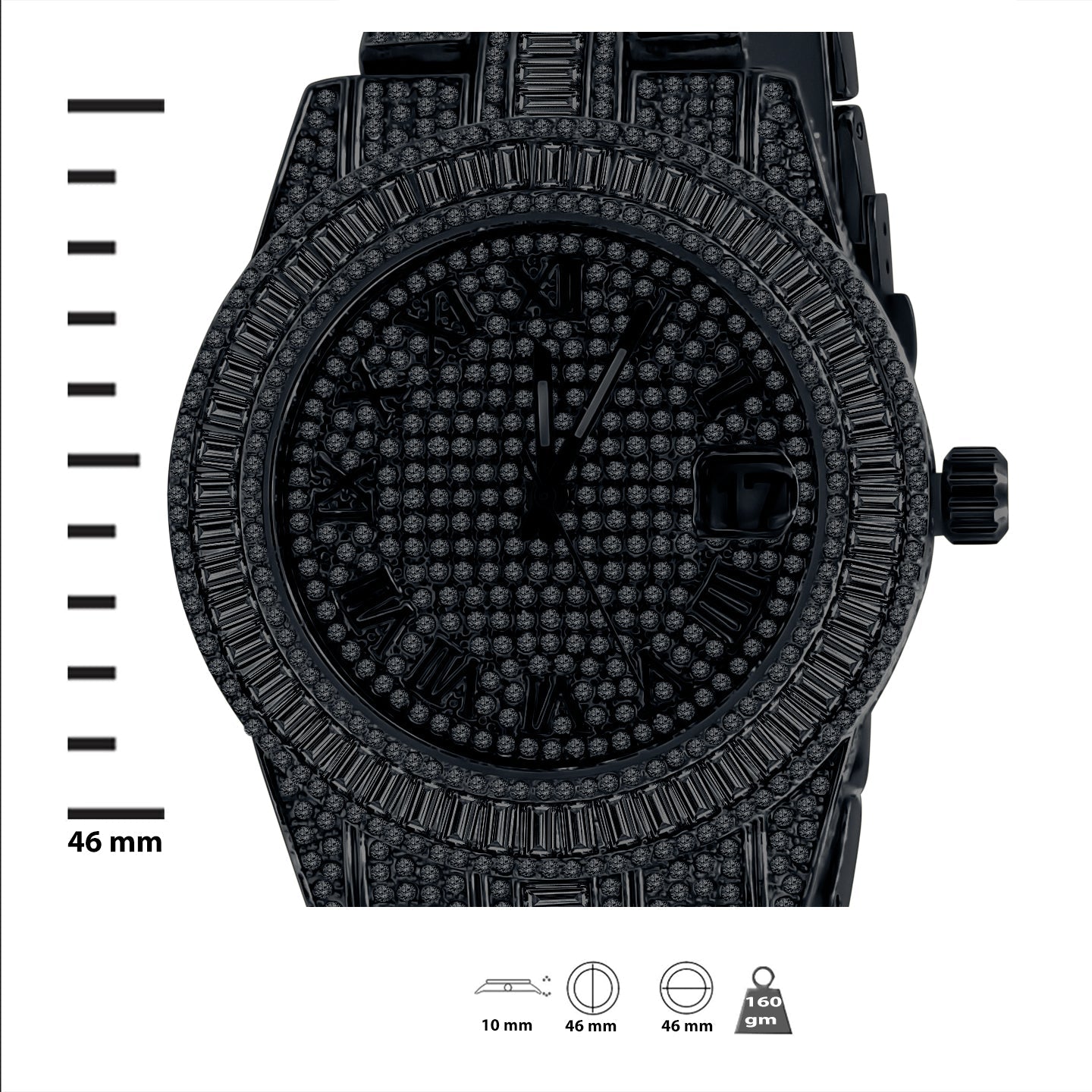 OYSTER CRYSTAL STONES MONTRE COFFRET | 530753