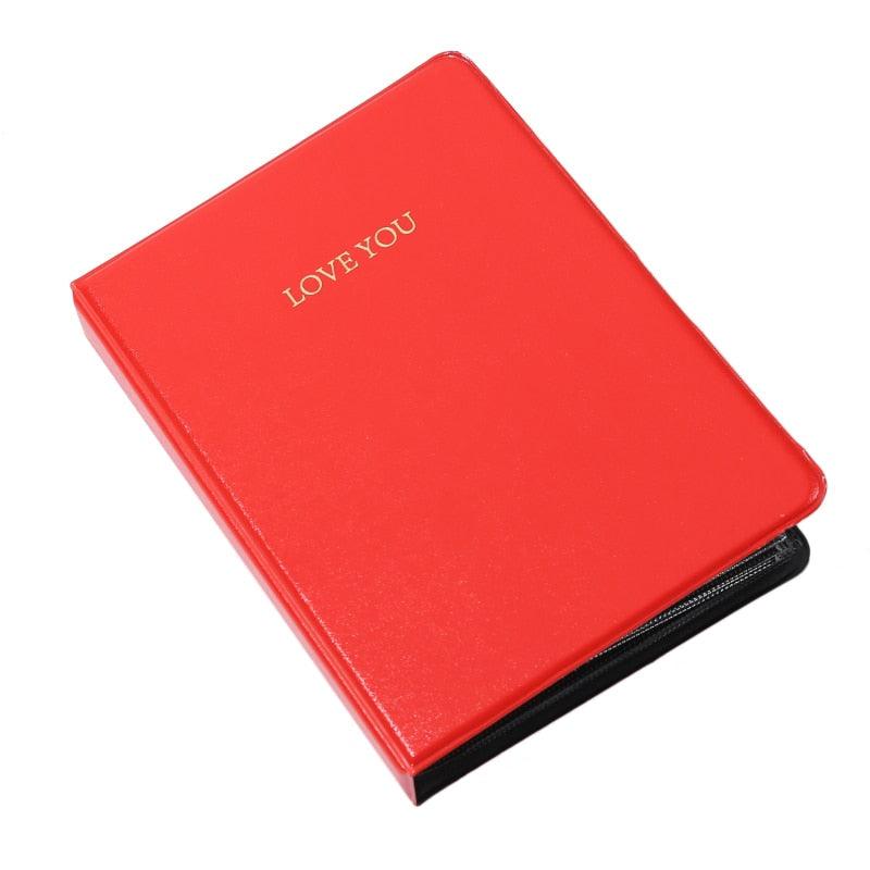 2021 Albums photo Albums de photographie Films Polaroid Mini Étui pour photos instantanées Rangement 64 pochettes Papier de scrapbooking mémo Albums de scrapbooking bébé famille Cadeaux mémorables à faire soi-même pour les proches