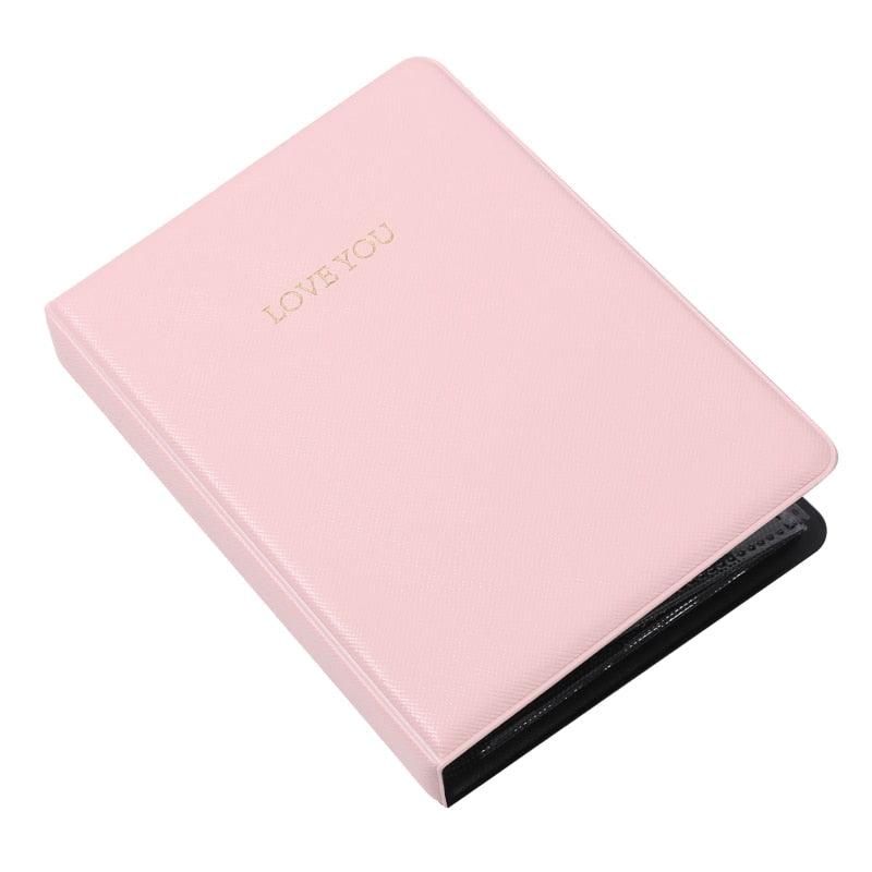 2021 Albums photo Albums de photographie Films Polaroid Mini Étui pour photos instantanées Rangement 64 pochettes Papier de scrapbooking mémo Albums de scrapbooking bébé famille Cadeaux mémorables à faire soi-même pour les proches