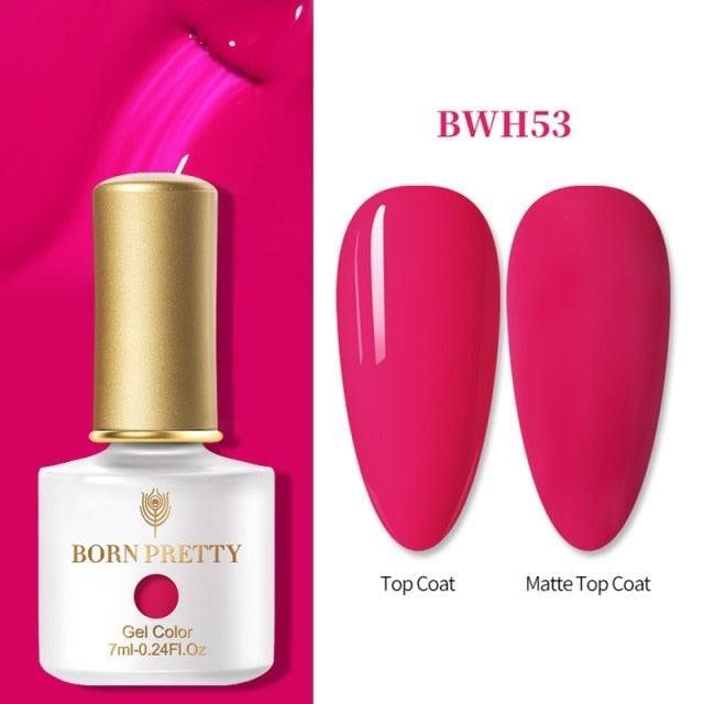 2022 Élégant Joli Vernis à Ongles Gel Orange 6ml pour Femmes Été UV LED Brillant et Mat Design d'Ongles Professionnel à Domicile pour Femmes