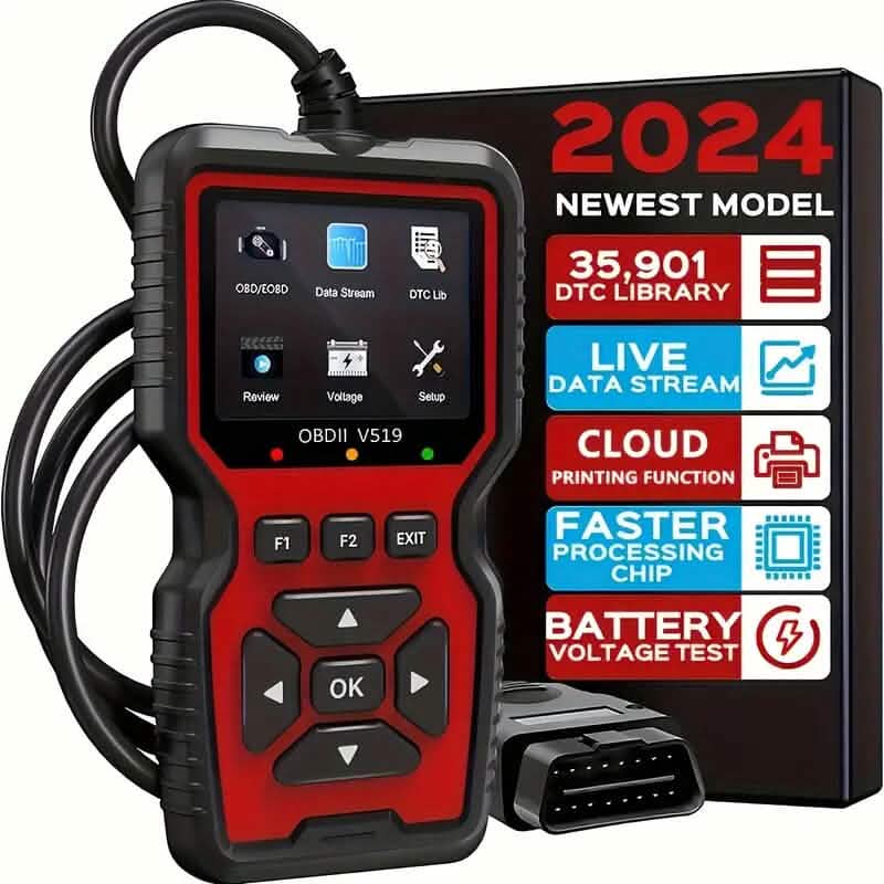 Outil de balayage OBD2 avancé V519 2024