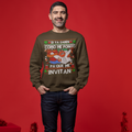 Si Ya Saben Como Me Pongo Pa Que Me Invitan Ugly Christmas Sweater | Crewneck Comfy Sweatshirt | Funny Latino Christmas Xmas | 4 Colors