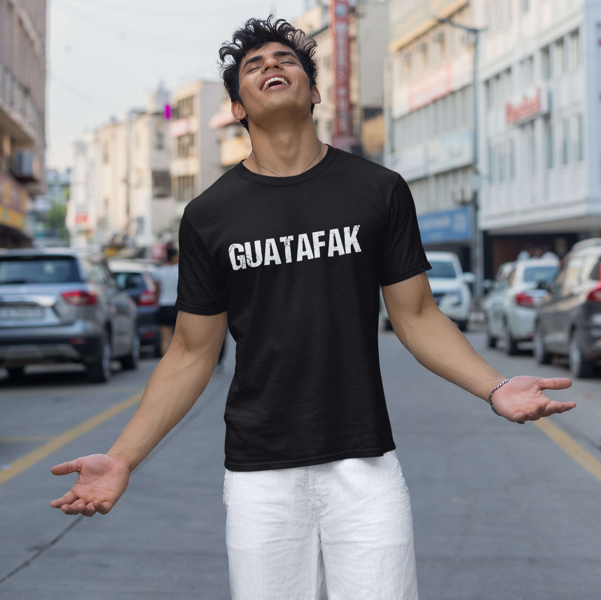 T-shirt Guatafak WTF expression latino | T-shirts latinos drôles et viraux | 3 couleurs