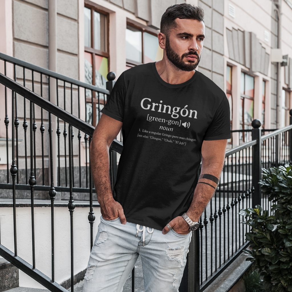 T-shirt Gringon | Pour les Gringos Mas Chingon Blague Latinos | 3 couleurs